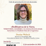 Denise Welsch inaugura el ciclo Nuevas miradas de la RIEB